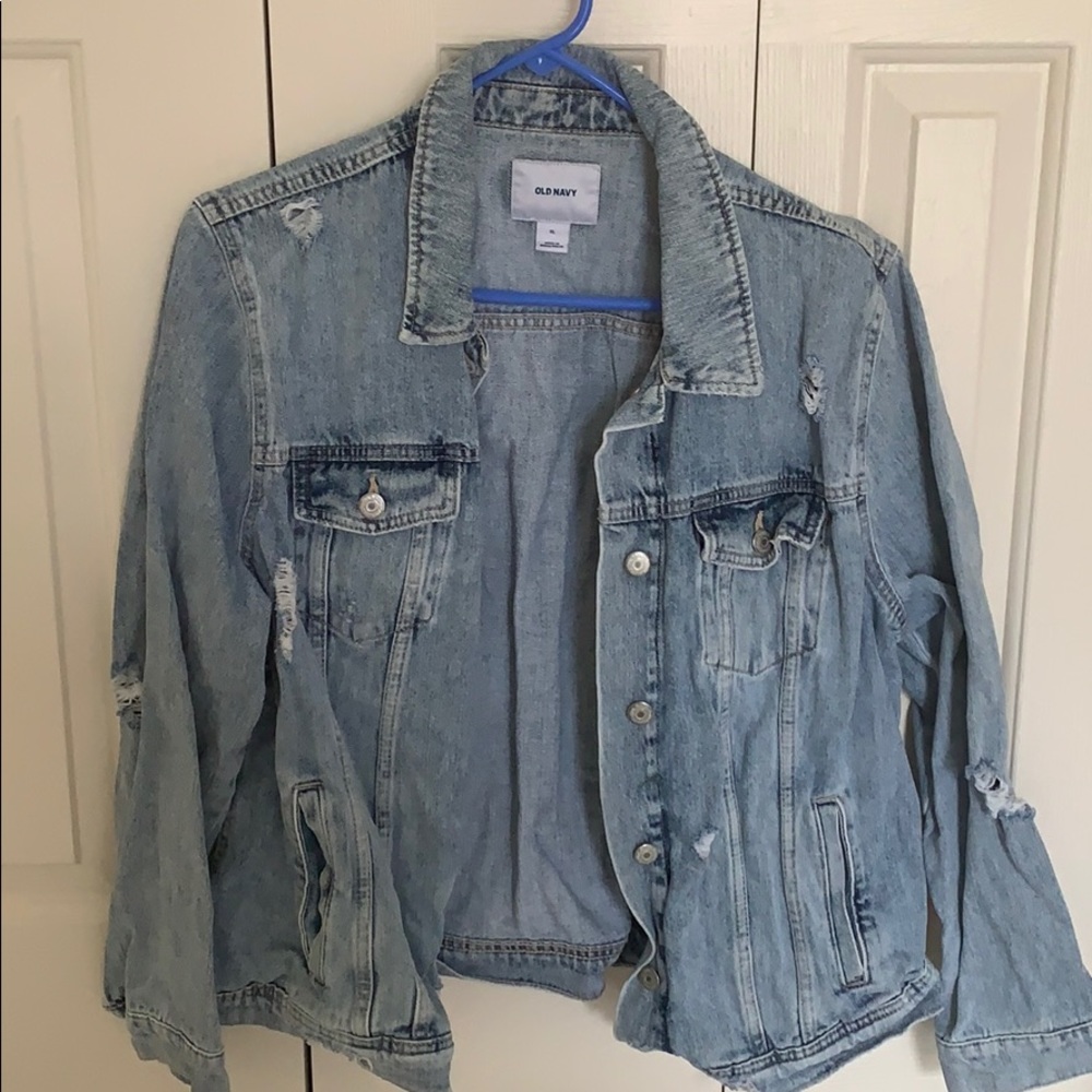 Light denim jacket